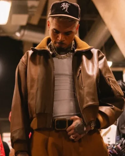 Bay Area Night 3 Chris Brown Jacket