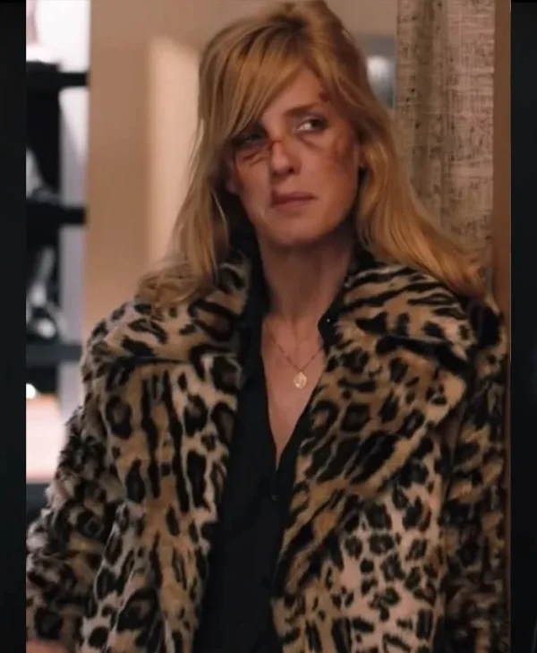 Beth Dutton Leopard Jacket Worn by Kelly Reilly
