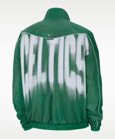 Boston Celtics Nike Green Woven Basketball Jacket
