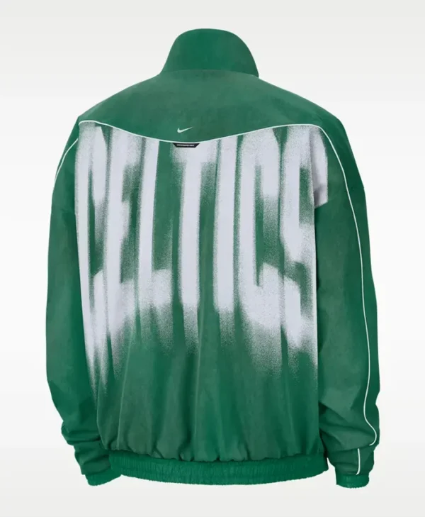 Boston Celtics Nike Green Woven Basketball Jacket