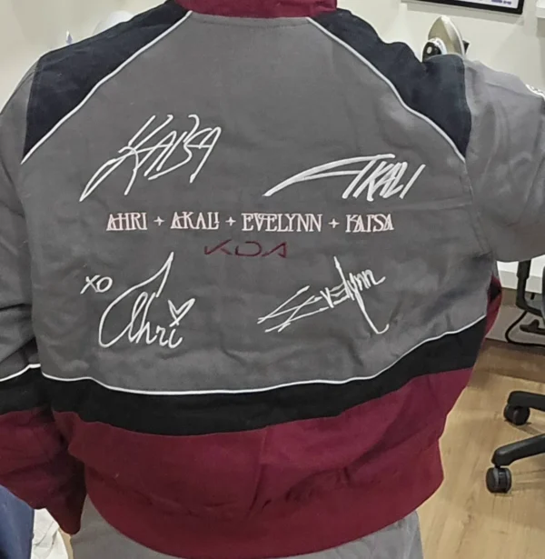BoxLunch KDA Satin Zipper Jacket