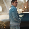 Brad Pitt Brown Leather Campaign Jacket