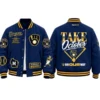 Brewers NLCS Champions Take October Win Our Way Blue Jacket