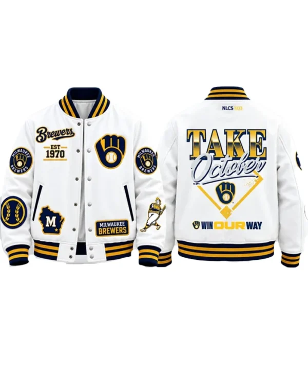 Brewers NLCS Champions Take October Win Our Way Jacket