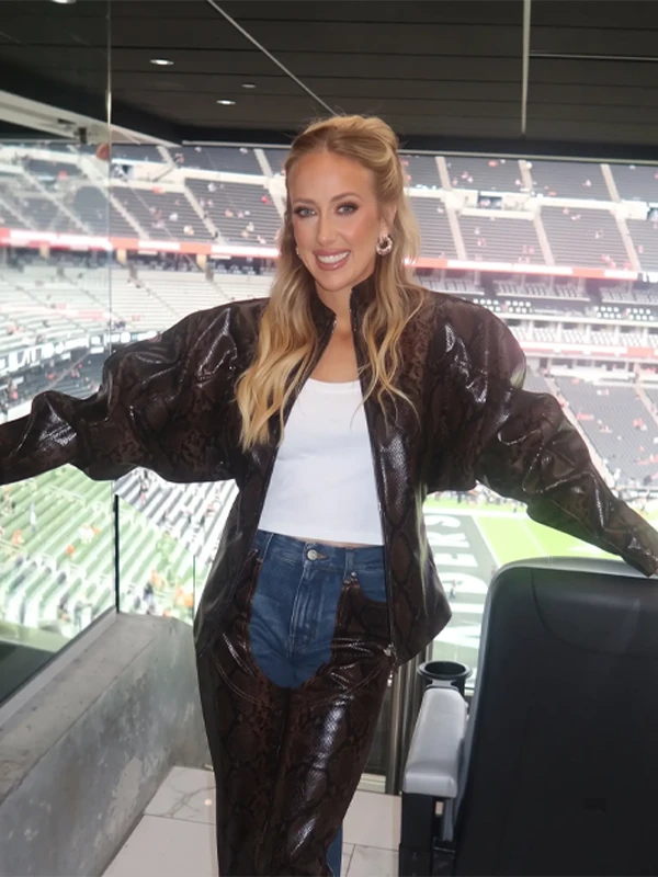 Brittany Mahomes Replica Gameday Fashion Coat