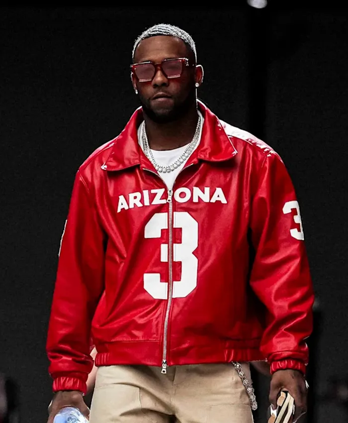 Budda Baker Arrival ARIZONA 3 Red Leather Jacket