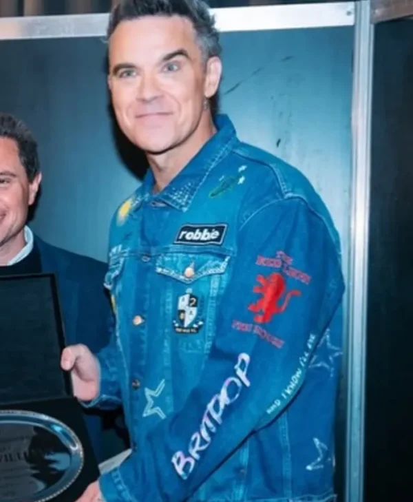 Buenos Aires Buenos Aires Honorary Guest Robbie Williams Blue Jacket