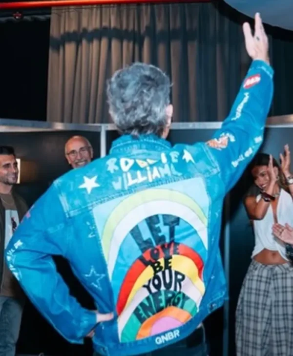 Buenos Aires Buenos Aires Honorary Guest Robbie Williams Blue Jacket