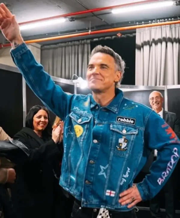 Buenos Aires Buenos Aires Honorary Guest Robbie Williams Blue Jacket