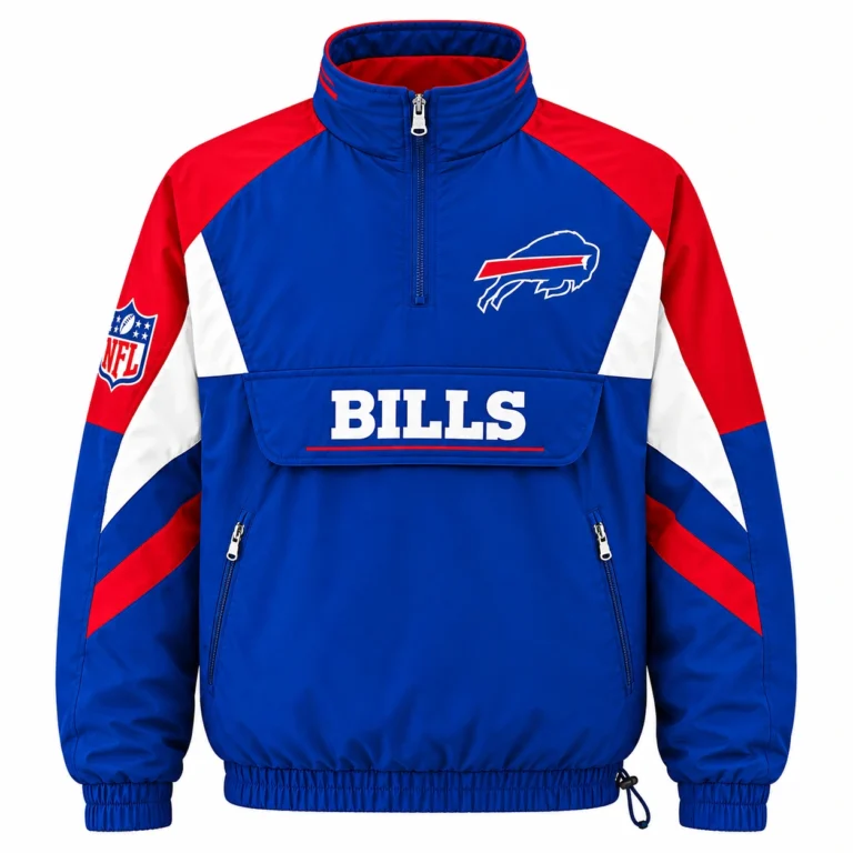 Buffalo Bills Starter Half Zip Pullover Jacket