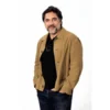 Bunker 2026 Javier Bardem Tan Cotton Jacket