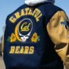 Cal Athletics Grateful Dead Wool Leather Jacket