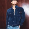 Calvin Klein X Mingyu Blue Corduroy Jacket