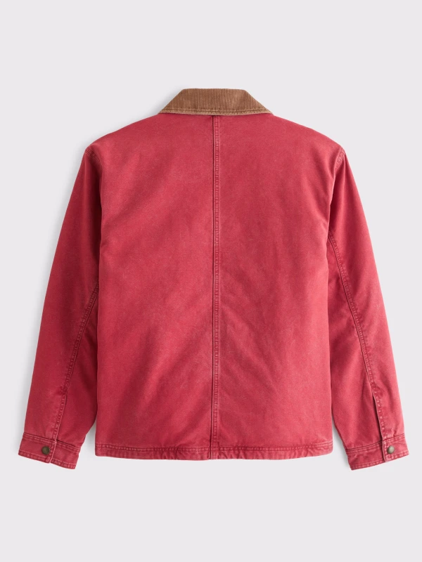 Canvas Fireman Clasp Jacket