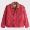 Canvas Fireman Clasp Jacket