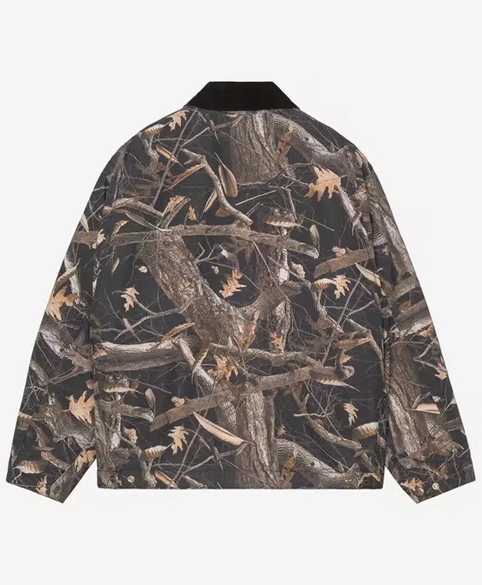 Carhartt Camo Feather Tree Canvas Detroit Jacket
