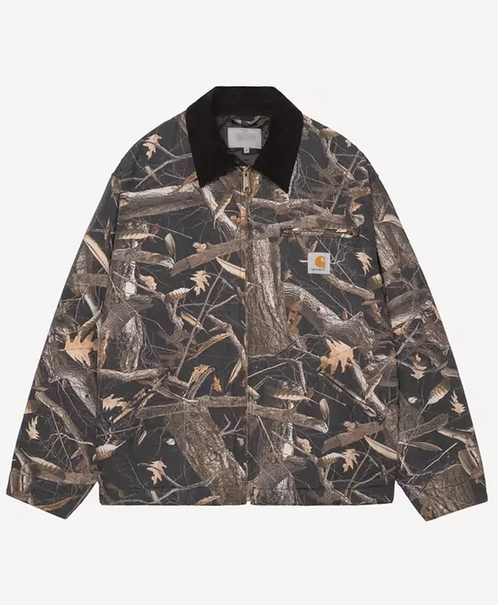 Carhartt Camo Feather Tree OG Detroit Jacket