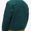 Carhartt WIP Green Corduroy Varsity Jacket