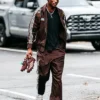 Carnell Tate Custom Snickers x Adidas Brown Tracksuit