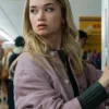 Carrie S01 Summer H. Howell Pink Denim Jacket