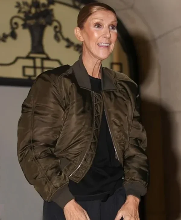 Celine Dion Impromptu Performance Bomber Jacket