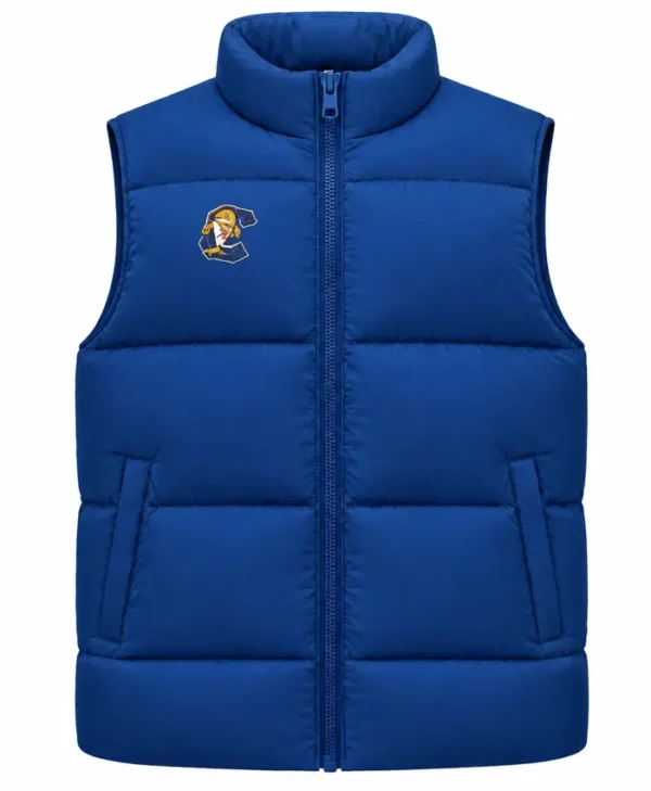 Chad Powers Coach Byrd Blue Vest