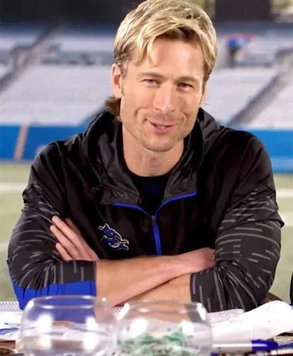 Chad Powers S02 Russ Holliday Black Track Jacket