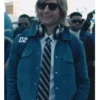 Chad Powers S02 Russ Holliday Blue Suede Jacket