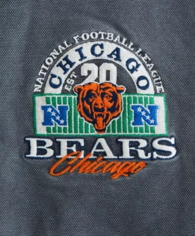 Chicago Bears Abercrombie & Fitch Workwear Hooded Bomber Jacket