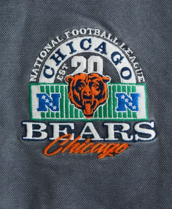 Chicago Bears Abercrombie & Fitch Workwear Hooded Bomber Jacket
