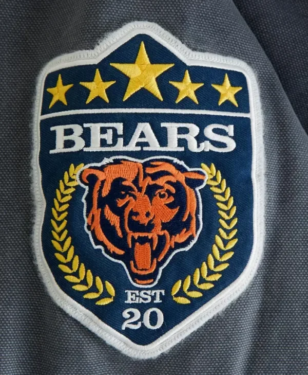 Chicago Bears Abercrombie & Fitch Workwear Hooded Bomber Jacket