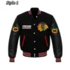 Chicago Blackhawks Styles Varsity Jacket