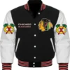 Chicago Blackhawks Styles Varsity Jacket