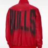 Chicago Bulls Nike Red Basketball Jacket