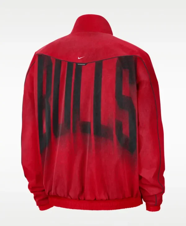 Chicago Bulls Nike Red Basketball Jacket