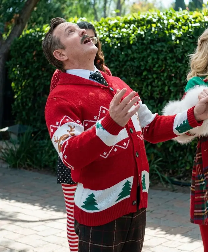 Christmas at the Kringles Thomas Lennon Christmas Cardigan