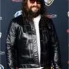 CinemaCon 2026 Jason Momoa Black Leather Jacket
