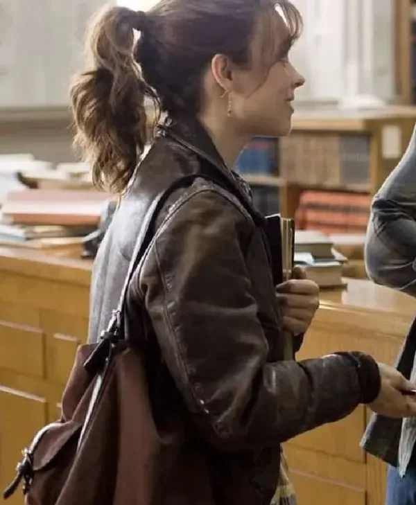 Clare Abshire Time Travelers Wife Leather Jacket