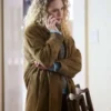 Clare Hollingsworth Line of Fire Suede Leather Jacket