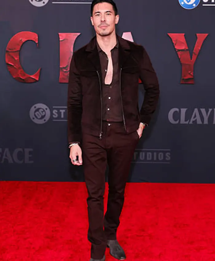 Clayface Premiere Lewis Tan Suede Jacket