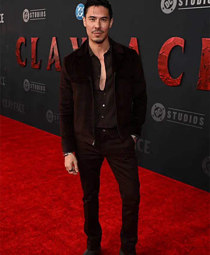 Clayface Premiere Lewis Tan Suede Jacket