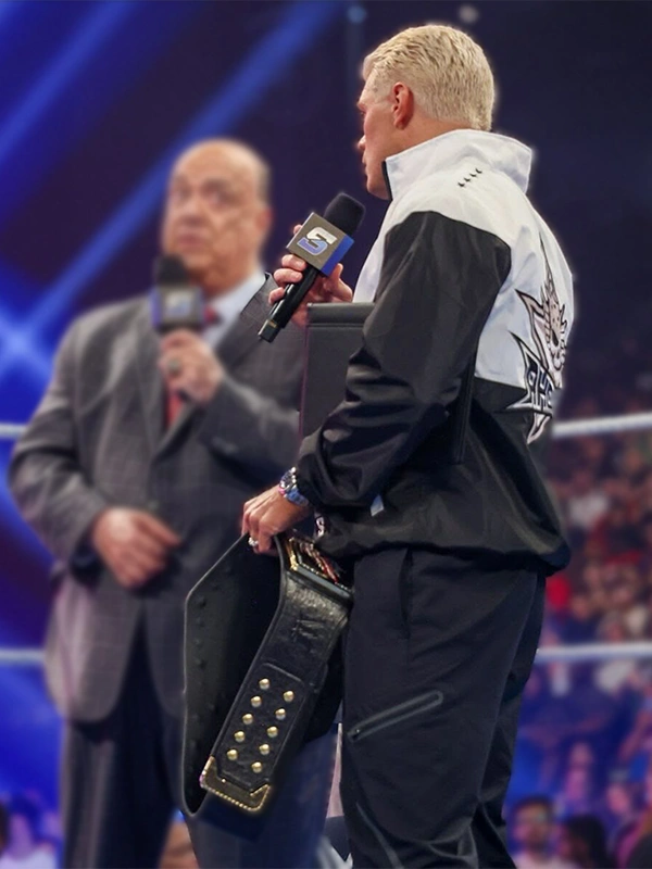 Cody Rhodes American Nightmare White Leather Jacket