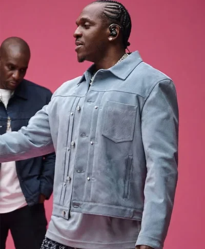 Colors x Studios Pusha T Suede Leather Jacket