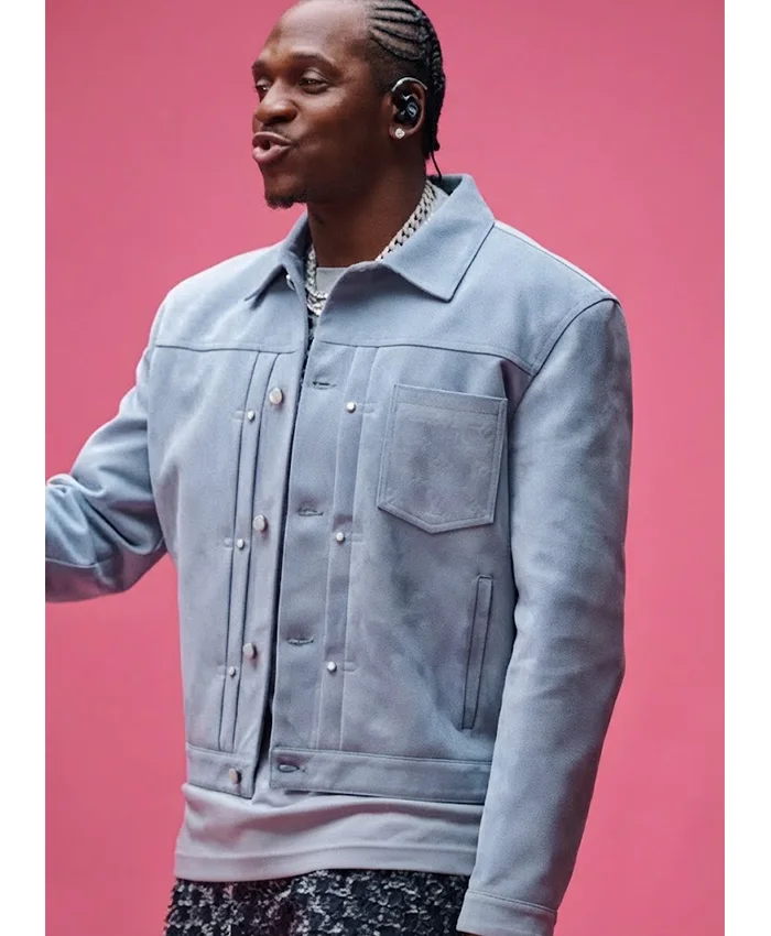 Colors x Studios Pusha T Suede Leather Jacket