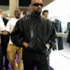 ComplexCon Kanye West Black Leather Jacket