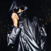 ComplexCon Playboi Carti Black Hooded Coat