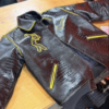 Concrete Boys x Nike Crocodile Textured Leather Jacket