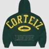 Corteiz Lundun Black Fleece Zip Up Hoodie