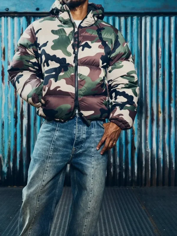 Corteiz Woodland Camo Bolo Jacket