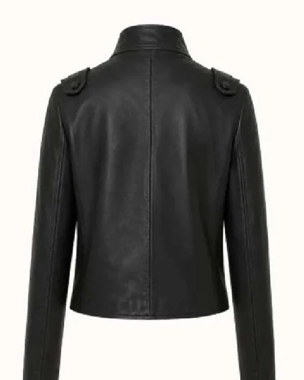 Coven Academy Briar Black Leather Jacket